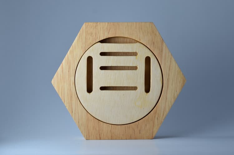 The Holder — angled, showing depth